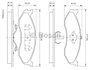 Imagen de PASTILLAS DE FRENO DELANTERA JEEP CHEROKEE TODOS/WRANGLER